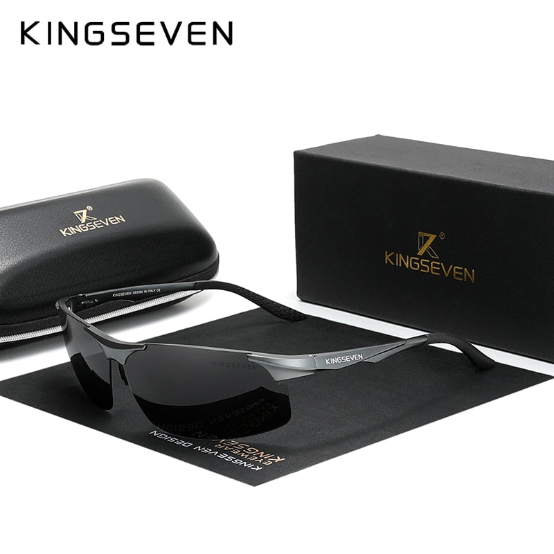Óculos de Sol Aviador Kingseven Original - 2024