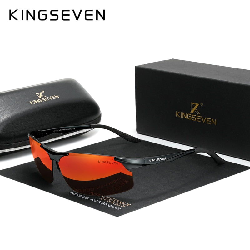 Óculos de Sol Aviador Kingseven Original - 2024