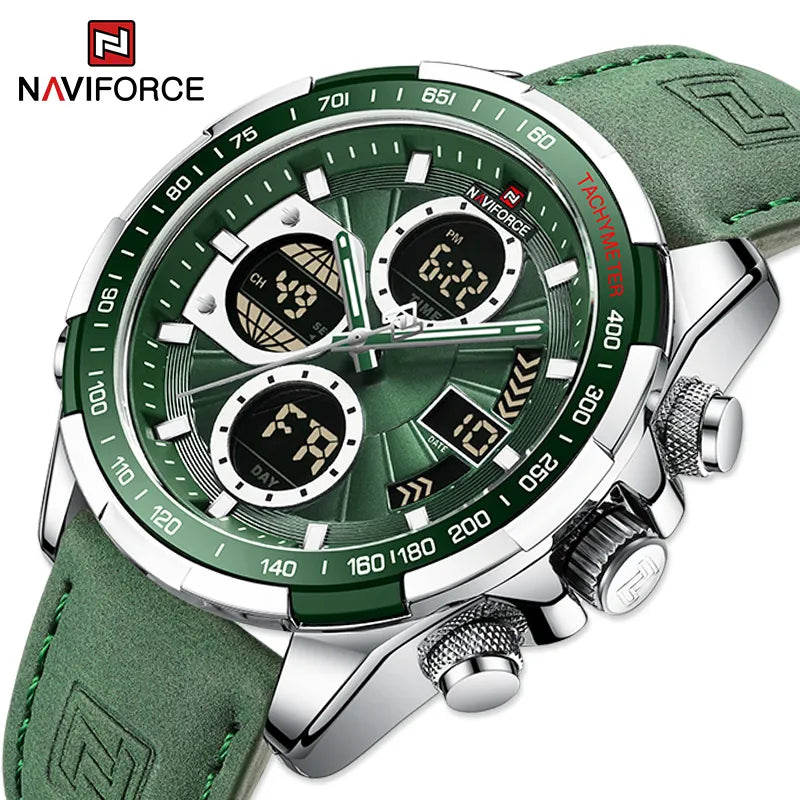 Naviforce Relógio Fashion Militar Sport Luxo Original