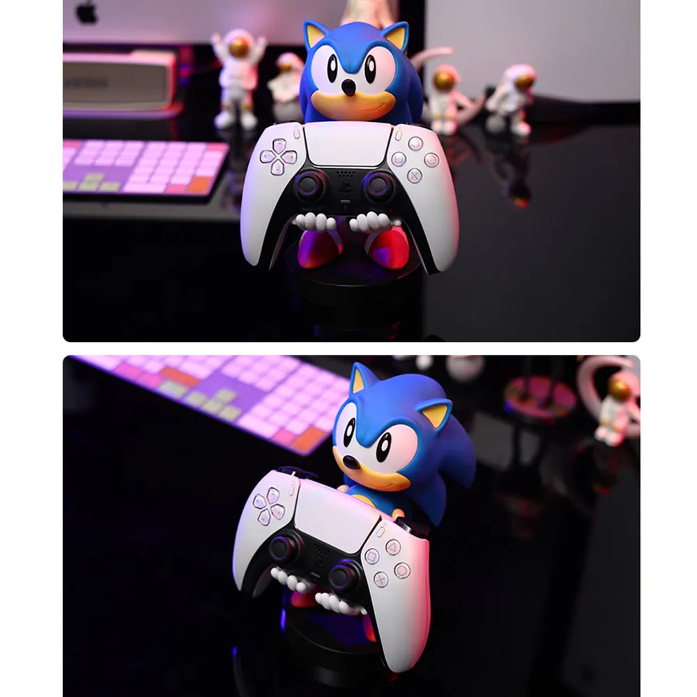 Sonic Hedgehog  Action Figure Suporte Para Celular ou Joystick