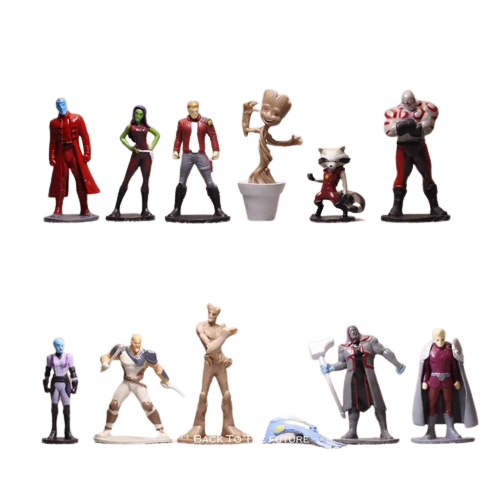Guardians Of The Galaxy Action Figure Marvel 12pcs