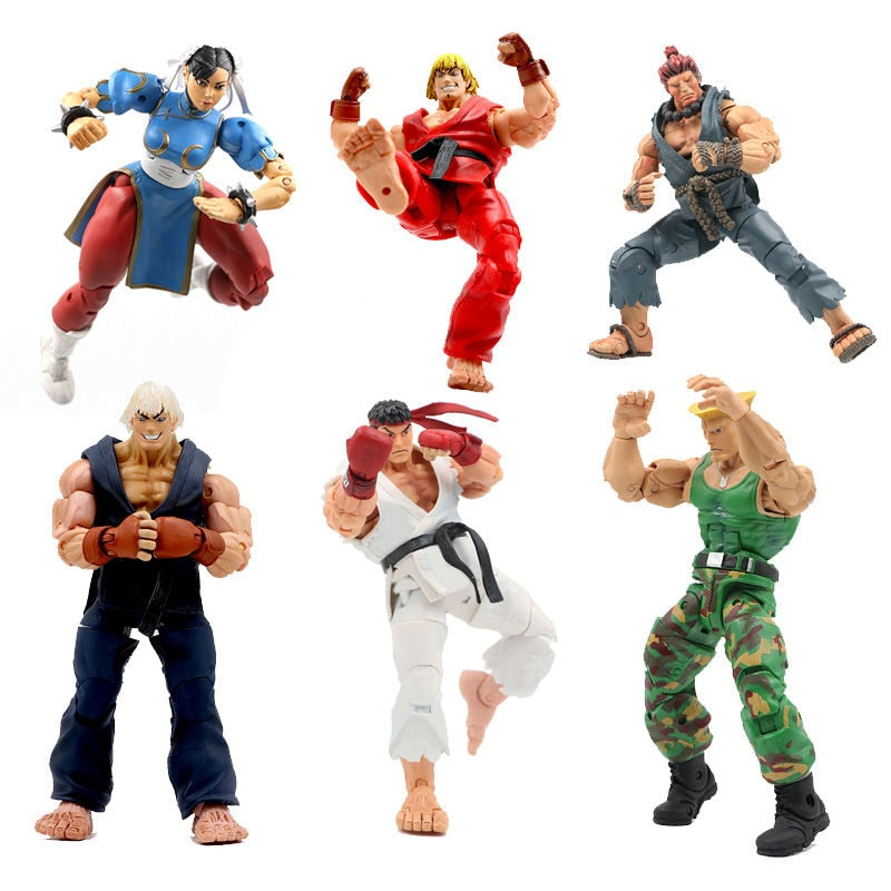 Street Fighter Figuras de Ação