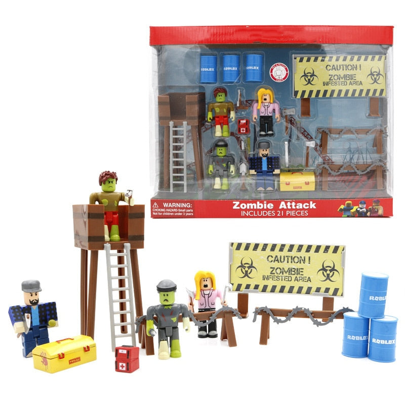 Mundo Virtual Bulk Roblox Ultimate Collector's Edition Personagens podem  montar bonecas de blocos de construção com acessórios presentes de  brinquedo